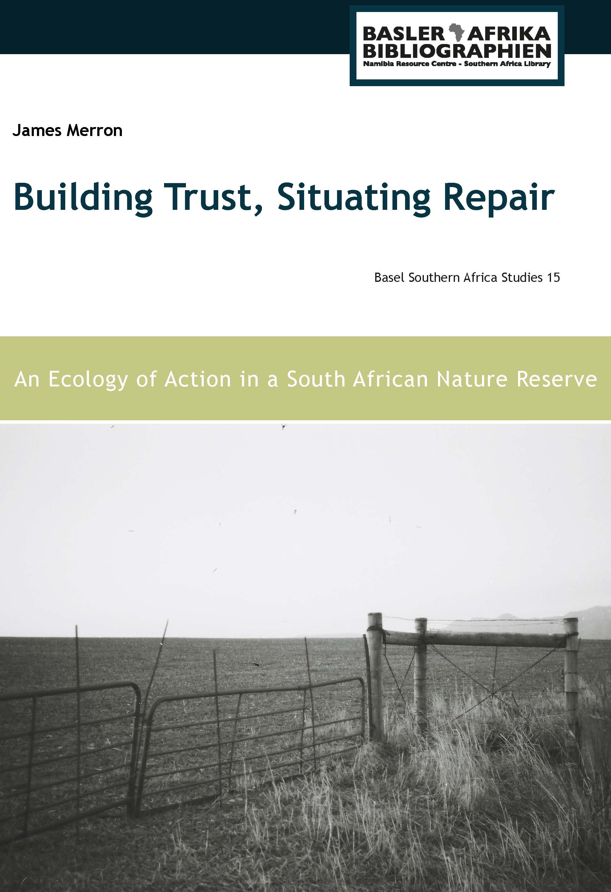 Building Trust, Situating Repair – Basler Afrika Bibliographien